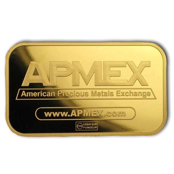 1 oz Gold Bar APMEX (In TEP Packaging) .9999 Fine