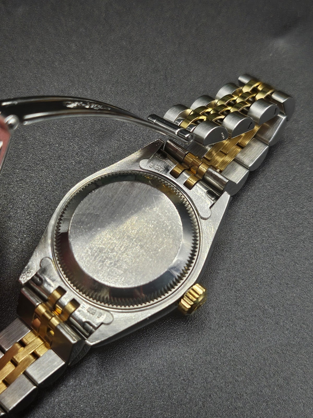 Vintage ROLEX 18K Gold/Stainless Steel Datejust  26MM Champagne Dial Perpetual