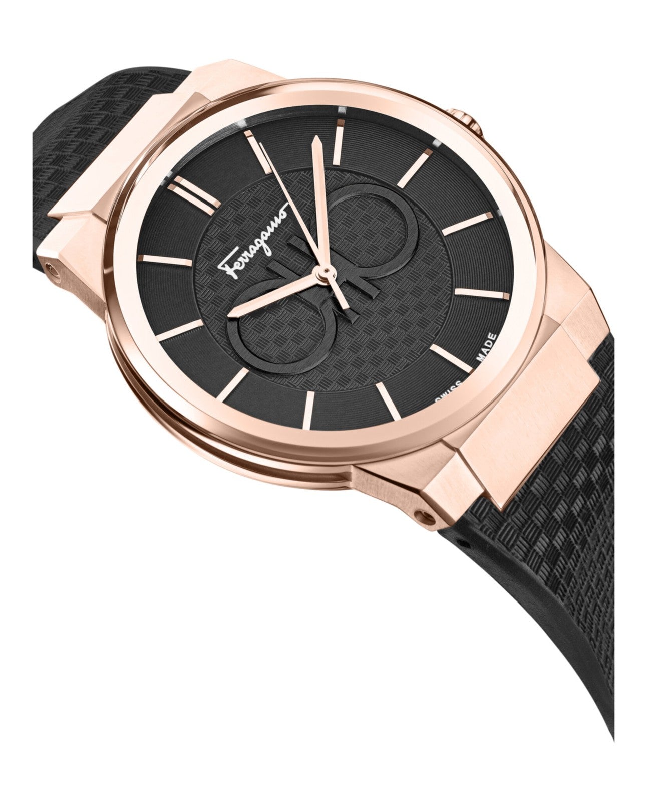 Ferragamo Urban Chrono Men’s Watch, Swiss Made Luxury Designer Watch for Men