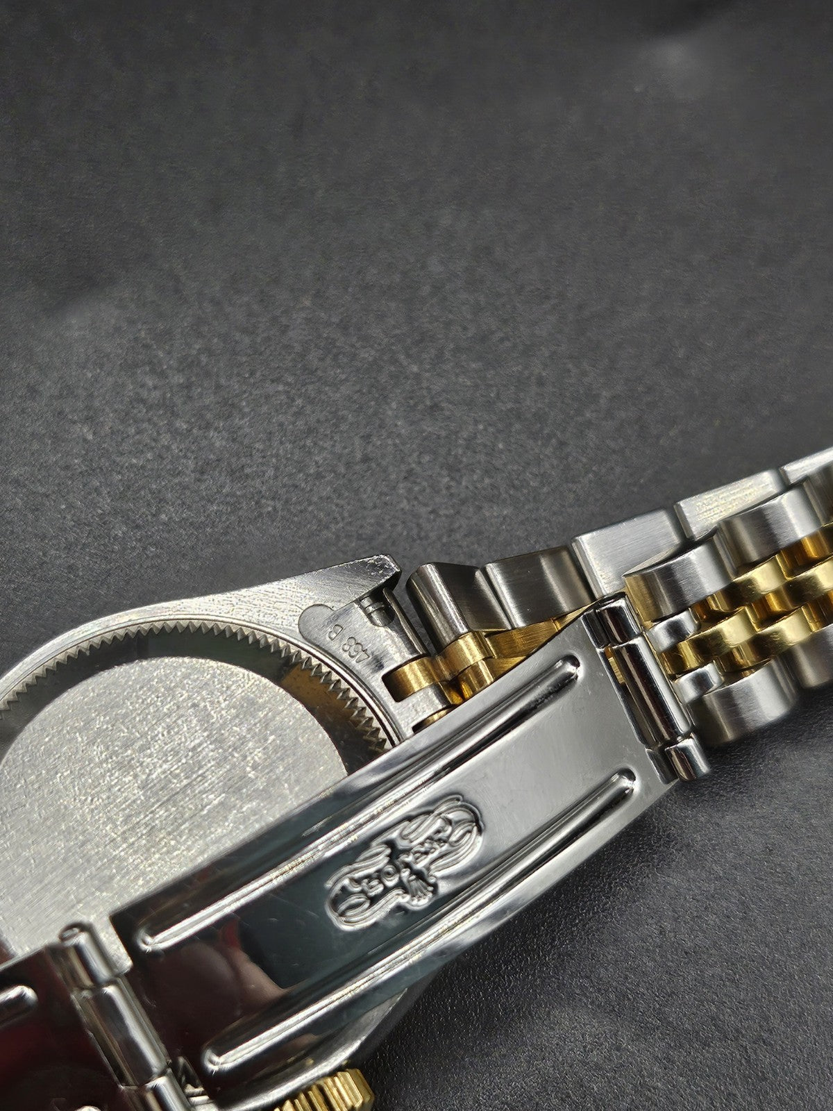 Vintage ROLEX 18K Gold/Stainless Steel Datejust  26MM Champagne Dial Perpetual
